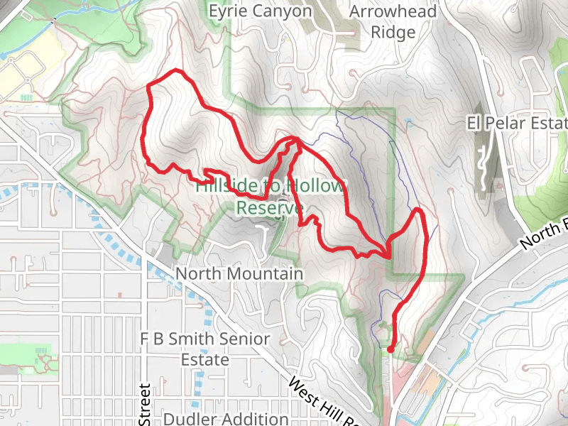Harrison Hollow Trail and Kemper’s Ridge Loop