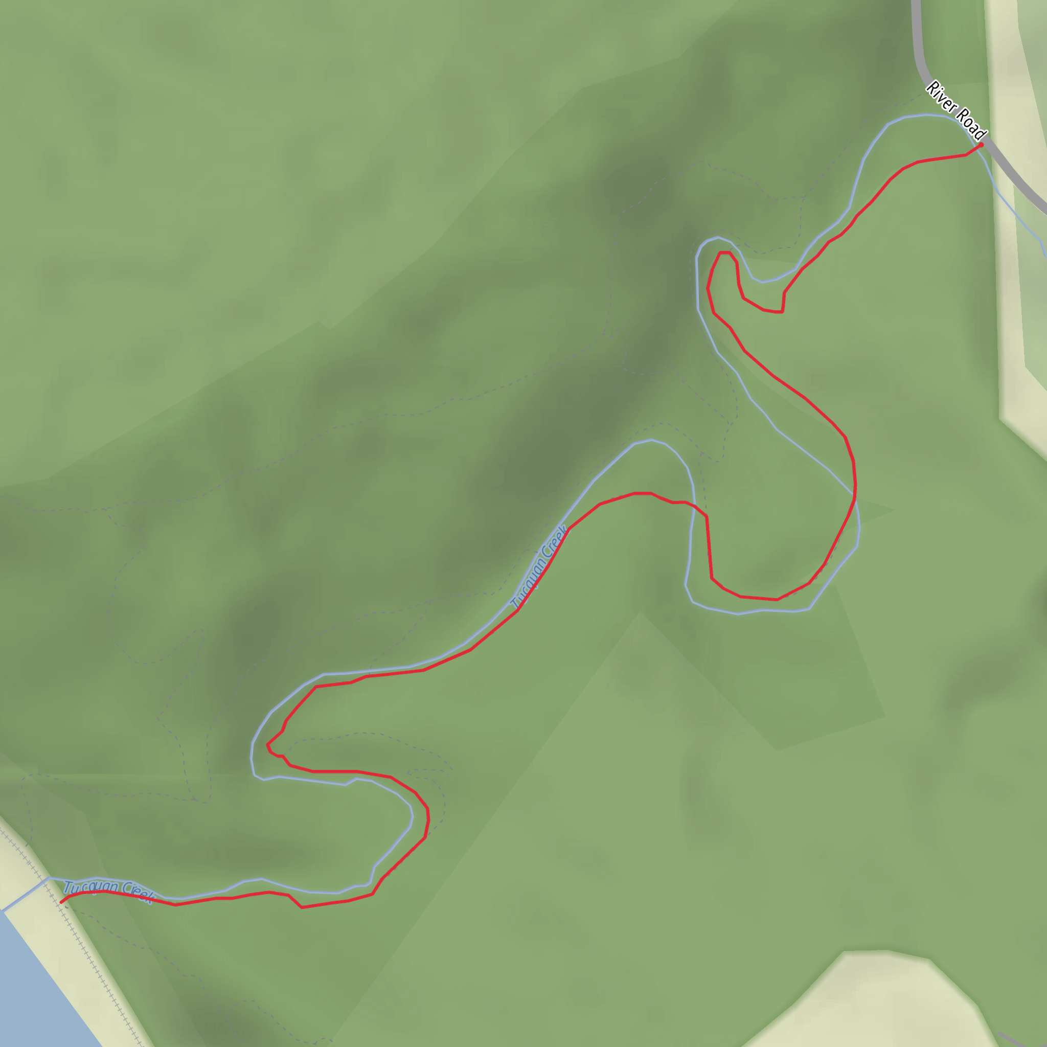 Cascades of Tucquan Glen mobile static map