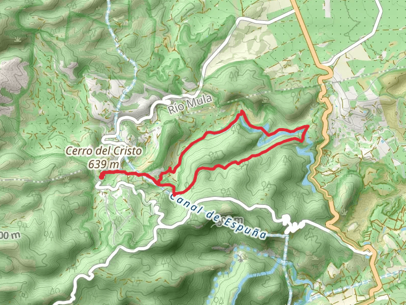 Trail from El Berro to Gebas PR MU 69