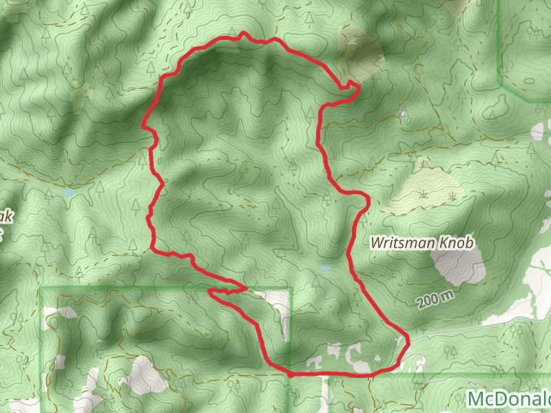 Belden Creek Road and Trail of Woe Loop
