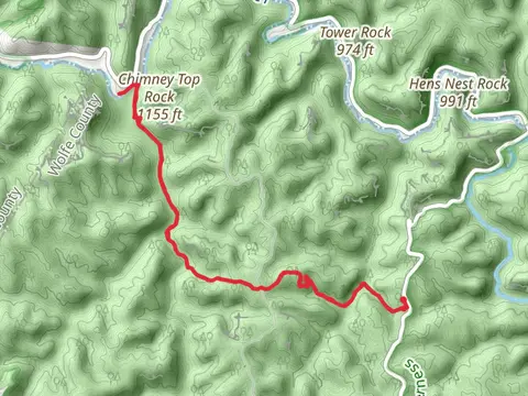 Red River via Sheltowee Trace Trail