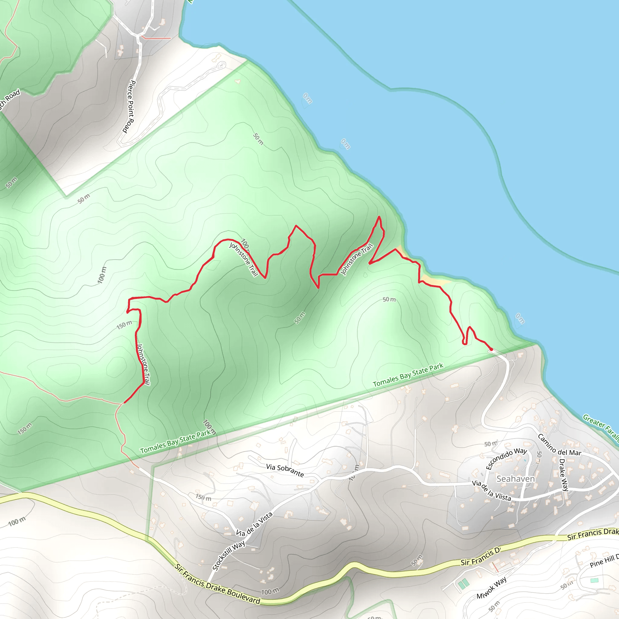 Johnstone Trail mobile static map