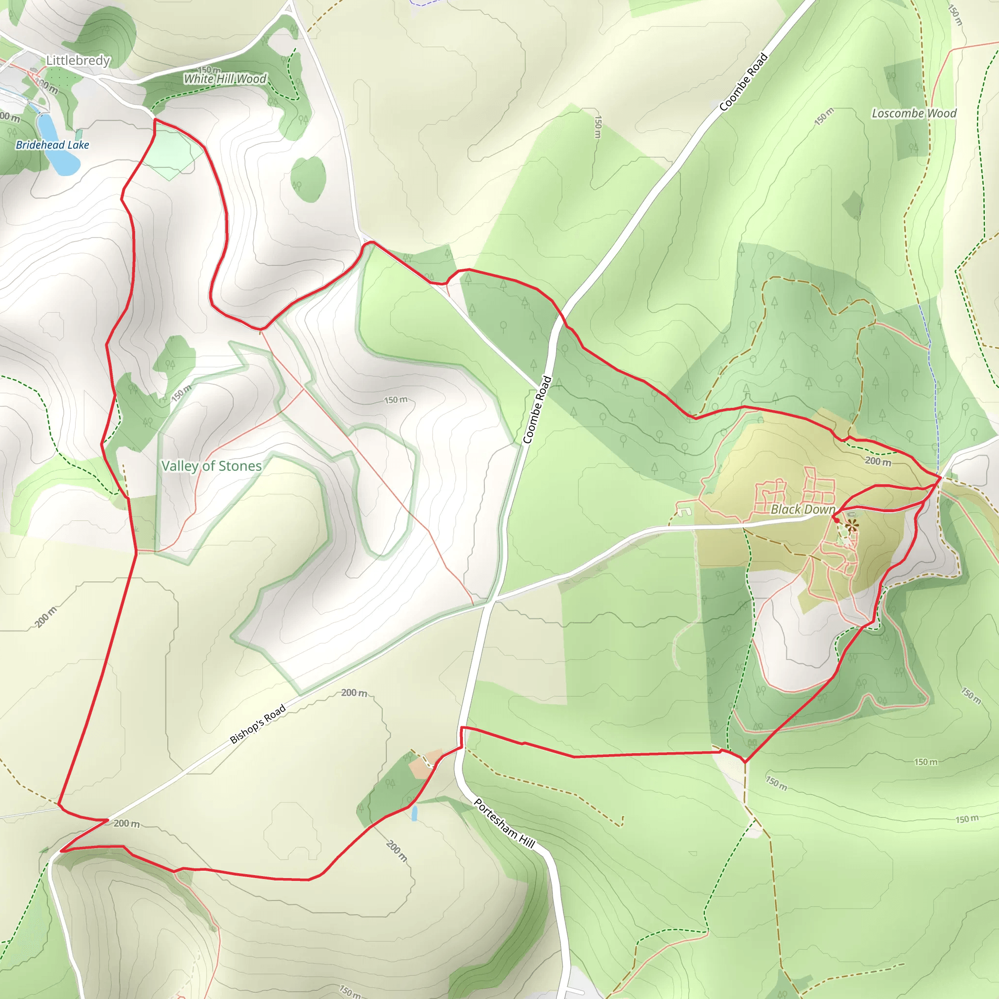 Smitten Corner Loop mobile static map