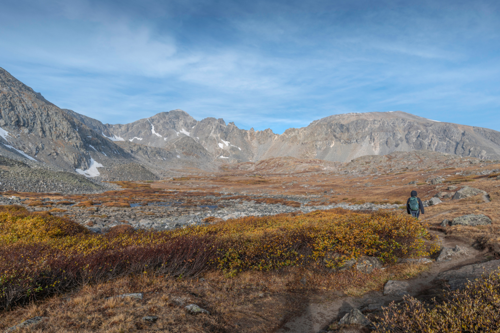 An image depicting the trail Lower Mc Cullough Gulch Trail and its surrounding area.