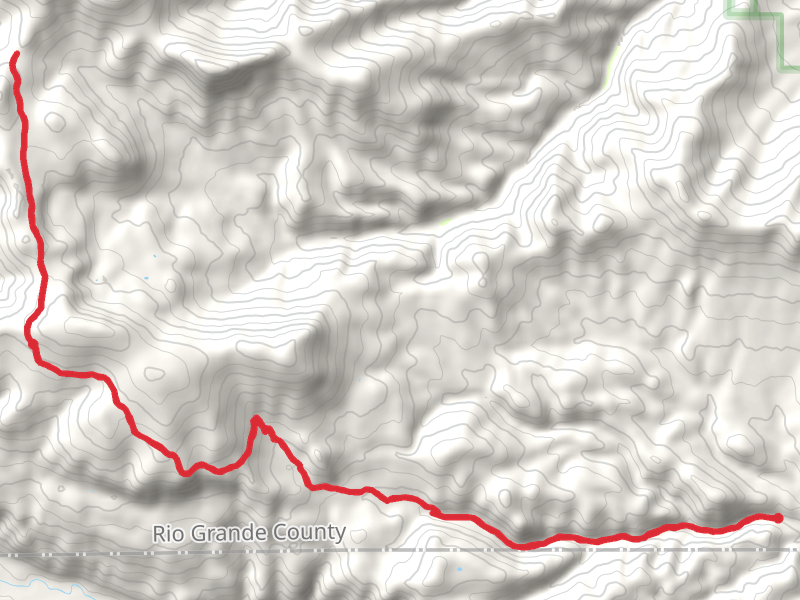 Silver Mountain and Sheep Mountain Trail