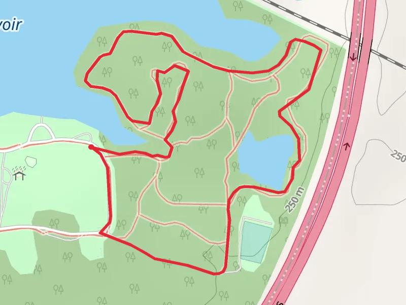 Upper Reservoir East Shore Loop