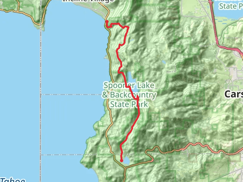 Tunnel Creek and North Canyon Road