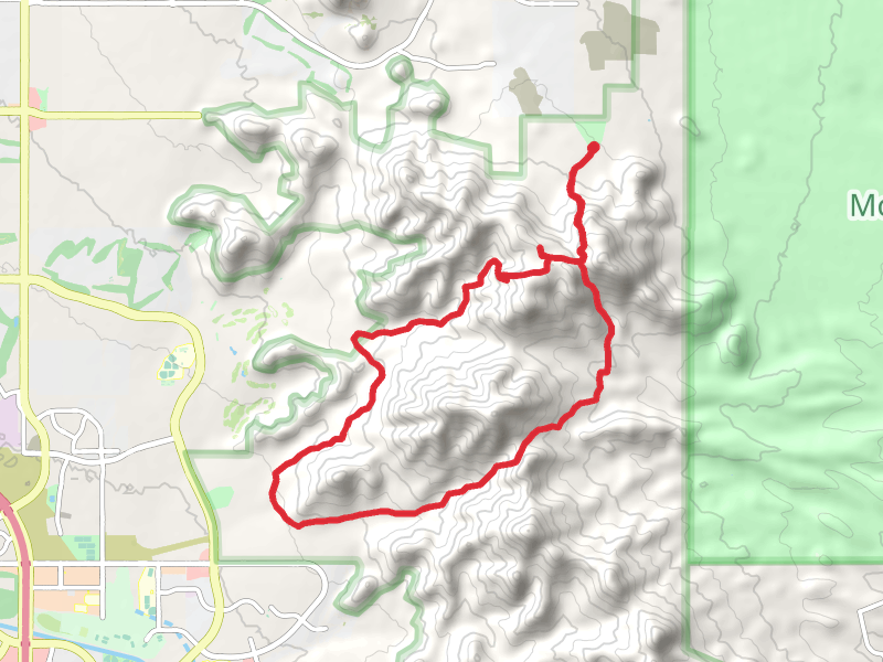 Tom's Thumb, Maricopa and East End Trail