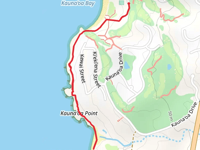 Ala Kahakai National Historic Trail and Mauna Kea Beach Drive