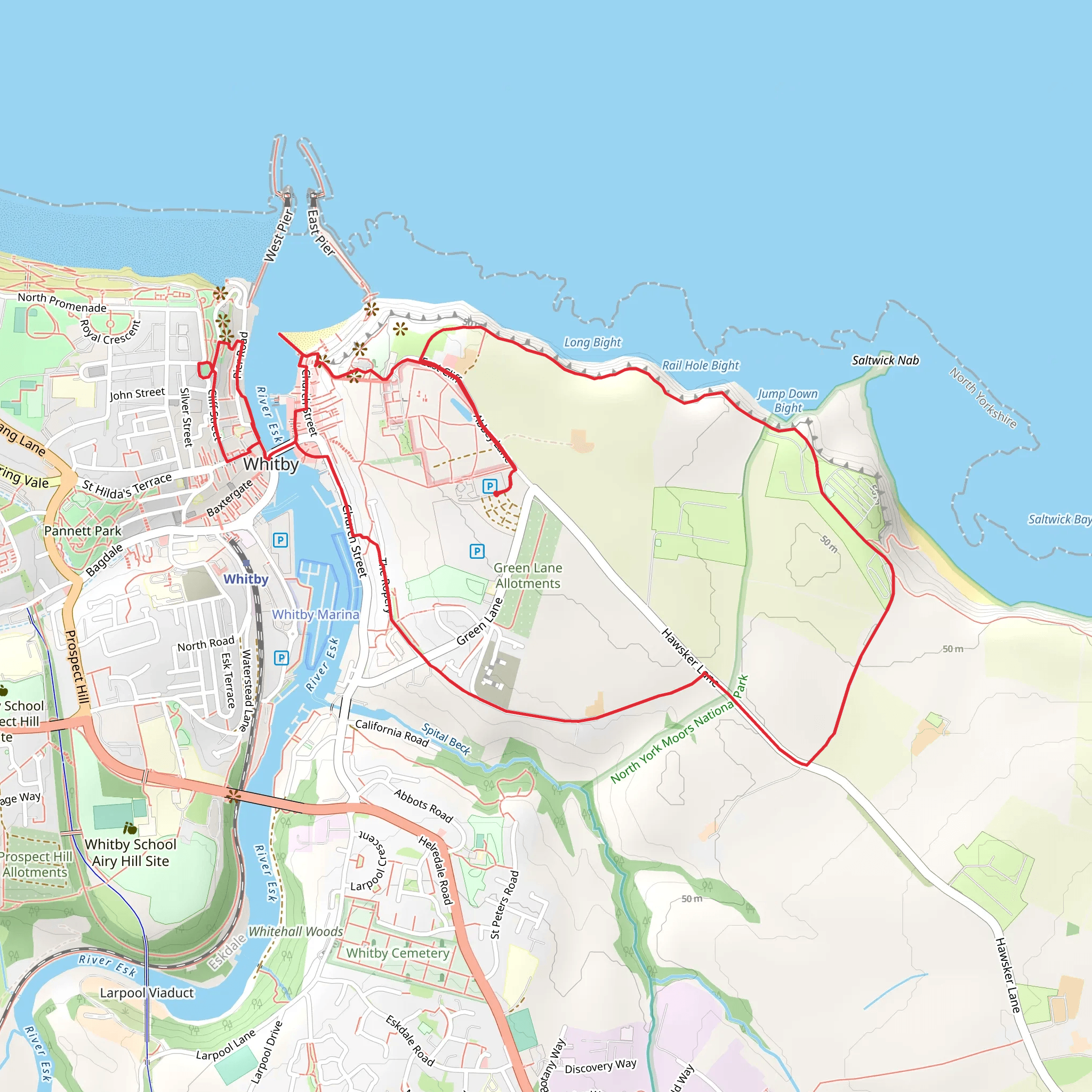 Saltwick Bay and 199 Steps Loop | North Yorkshire | England