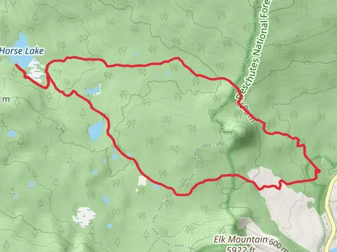 Horse Lake and Sunset Lake Loop Trail