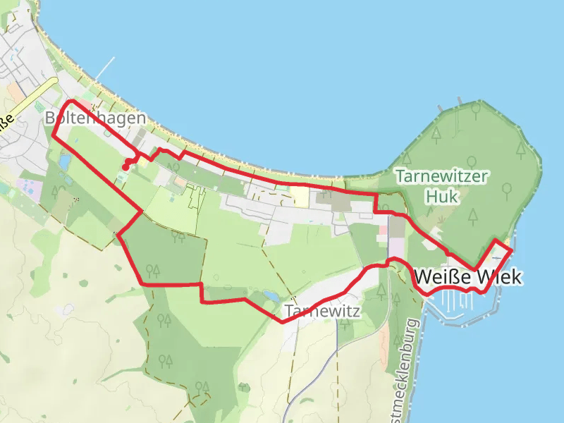 Zum Hafen and Strandpromenade Loop