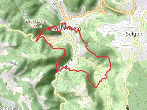 Charlottenhoehe and Toeswald Sammelweiher Loop