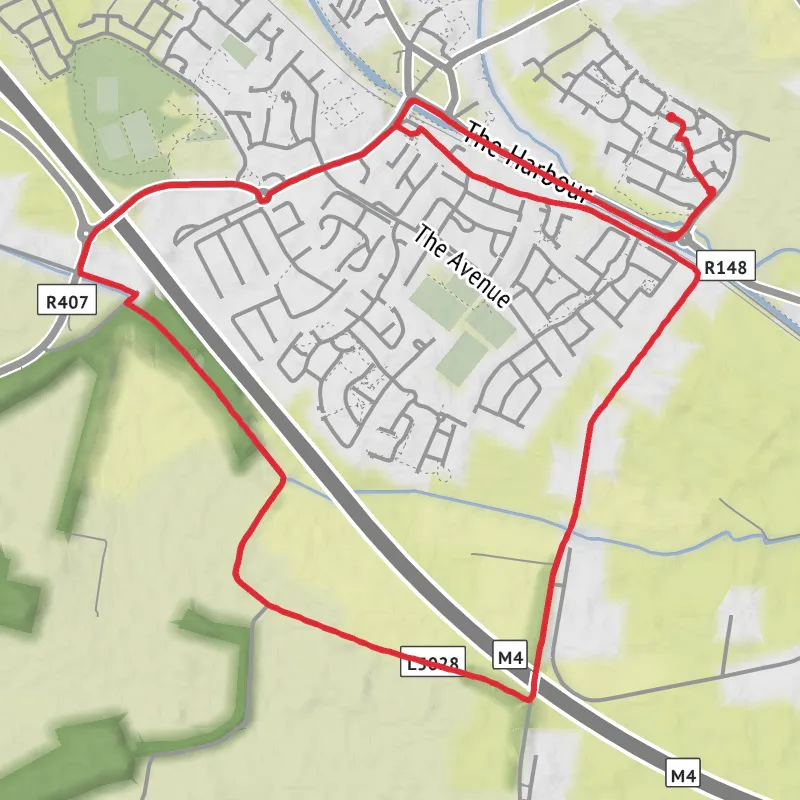 Hike from Meath mobile static map