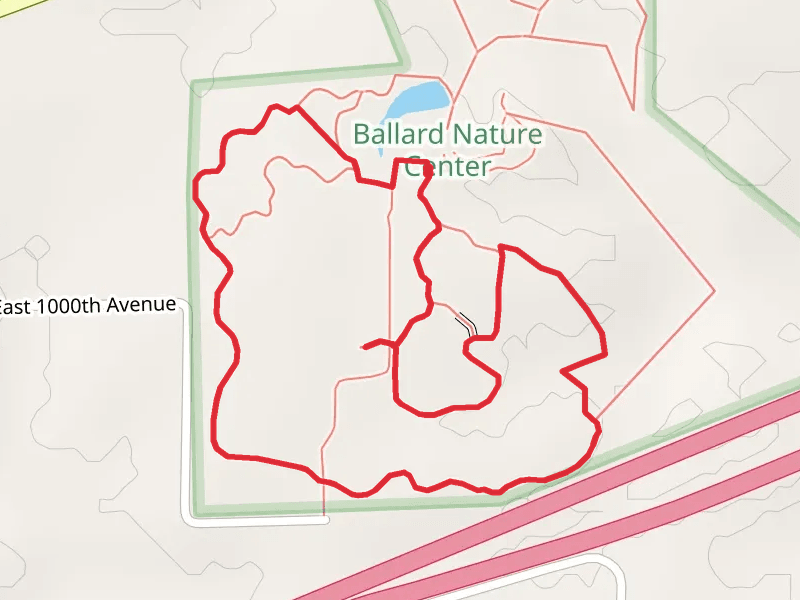 Loop around Ballard Fishing Pond