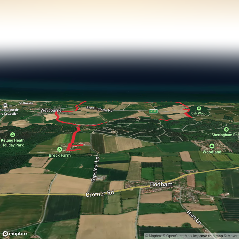 Cracking Hill, Oak Wood and Fox Hill Loop