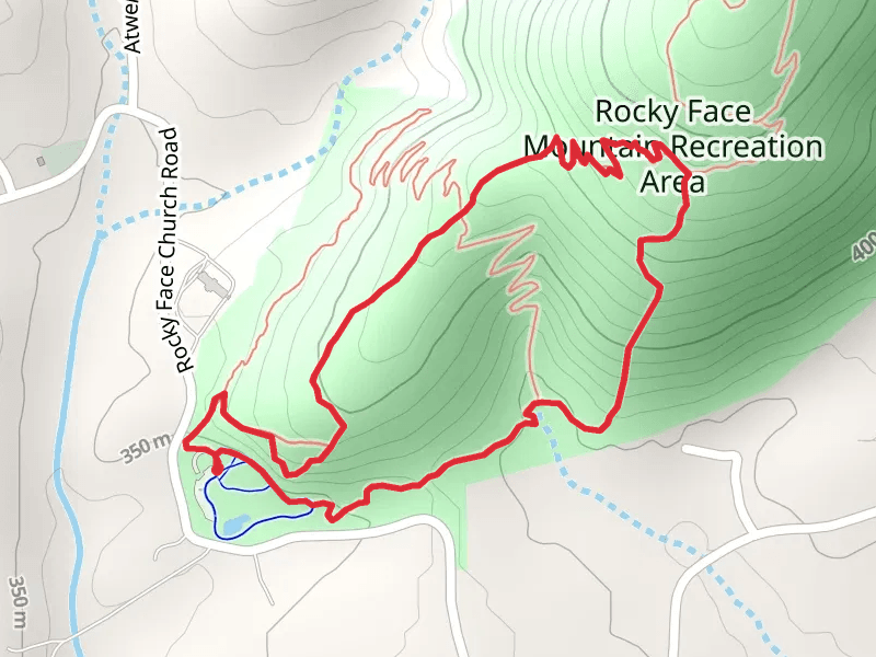 Vertical Mile Challenge Trail and Hollow Rock Trail Loop