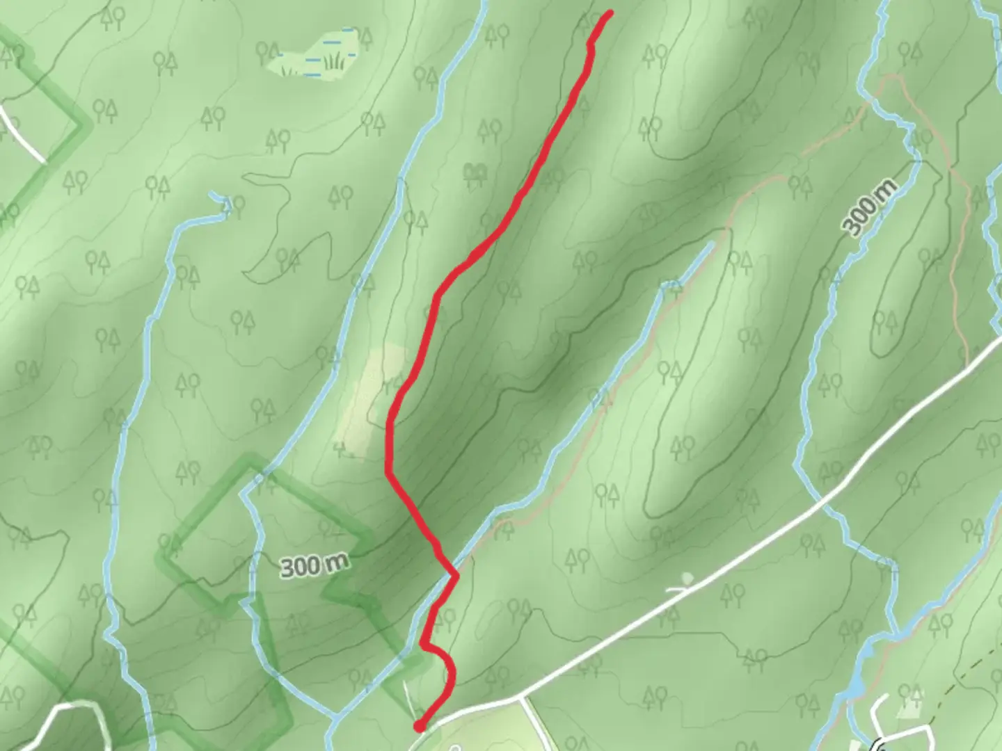 An image depicting the trail Crisis and Deep Root Trail and its surrounding area.