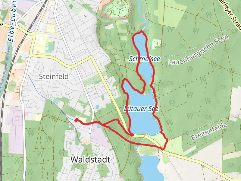 Lütauer See and Schmalsee Loop