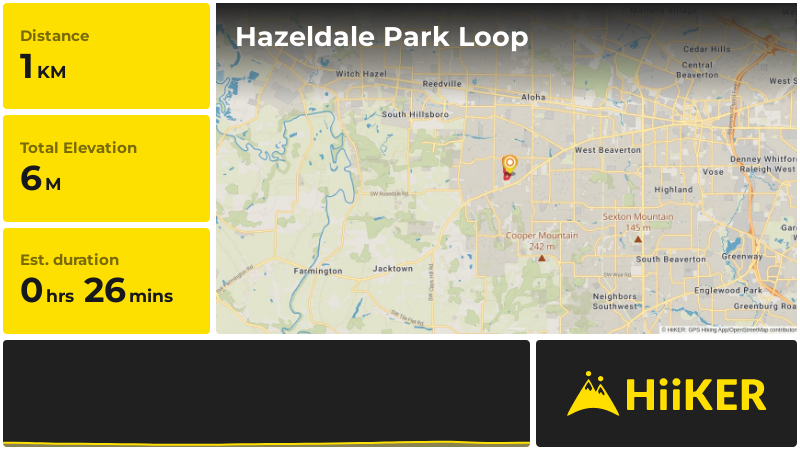 Hazeldale Park Loop | Washington County | Oregon