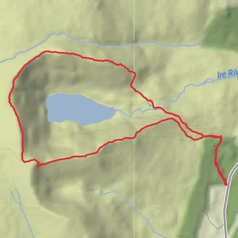 Hike from Waterford mobile static map