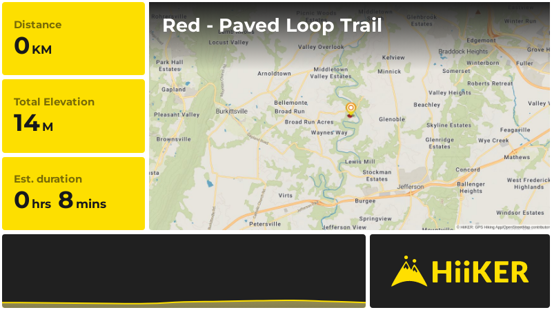 Red - Paved Loop Trail | Frederick County | Maryland