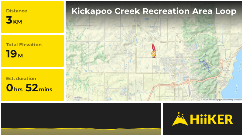 Kickapoo Creek Recreation Area Loop | Peoria County | Illinois