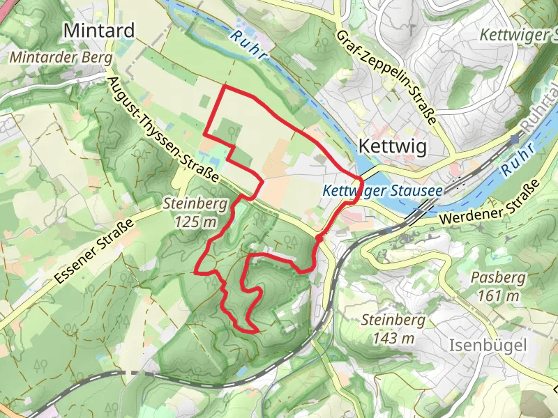 Wanderweg Kettwig Loop