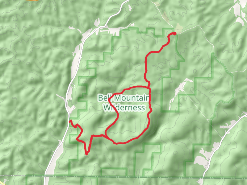 Bell Mountain and Ozark Trail - Taum Sauk Section Loop