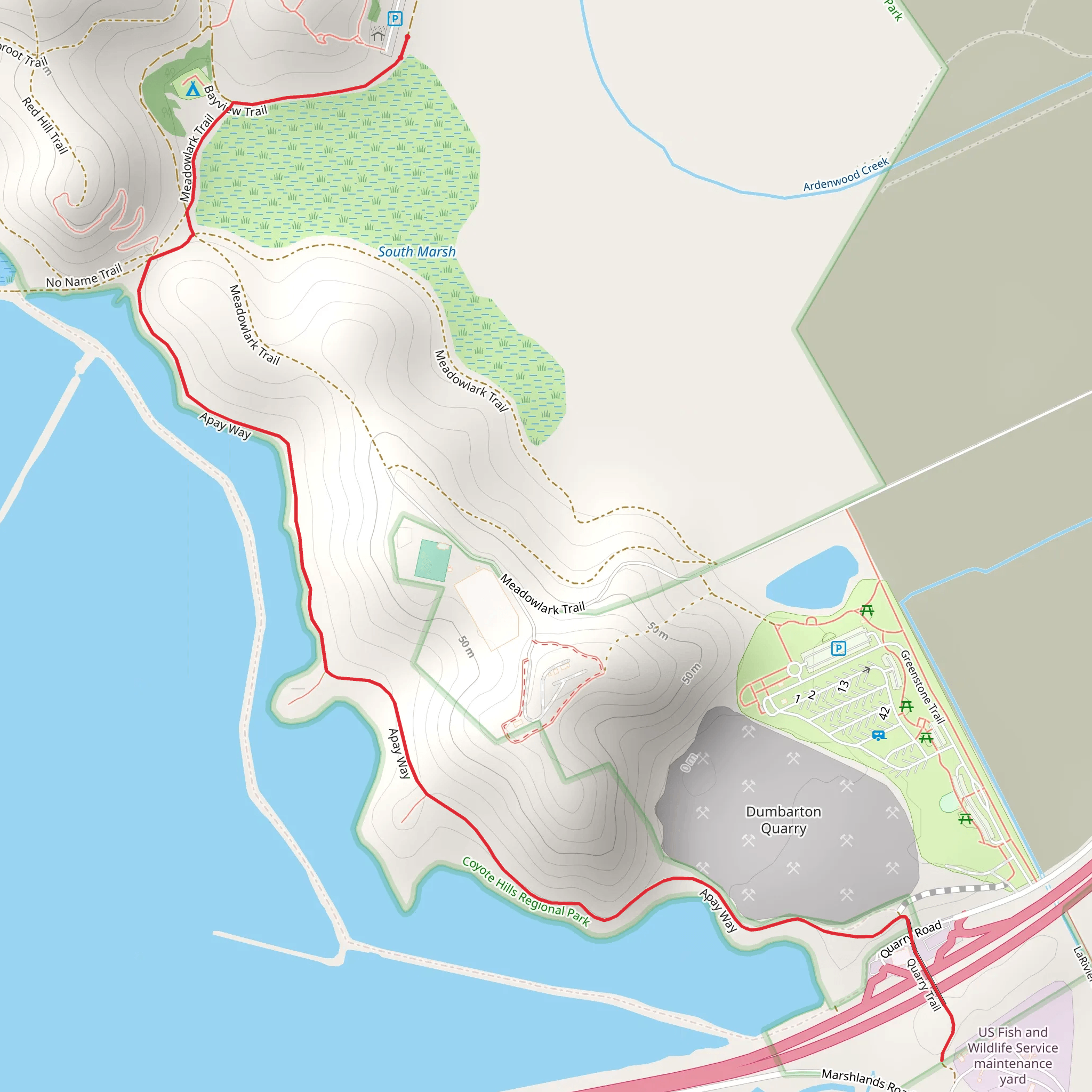 Apay Way mobile static map