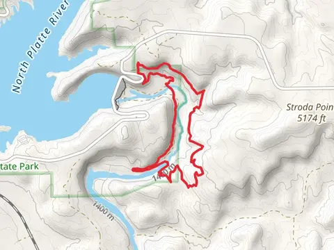 Feather Rim, Barrel Roll and Rocky River Loop