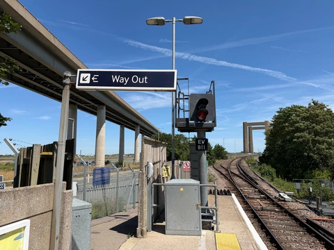 Sheppey Swale to Sheerness via Queenborough