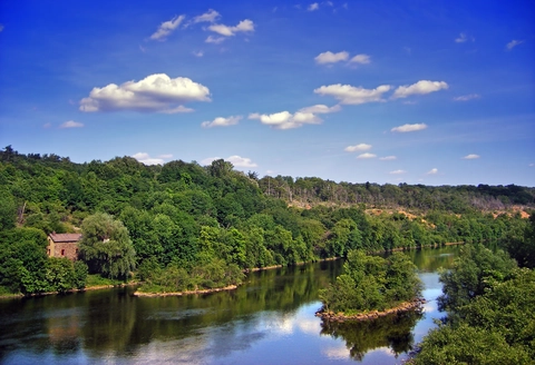 Lehigh River via D and L Trail