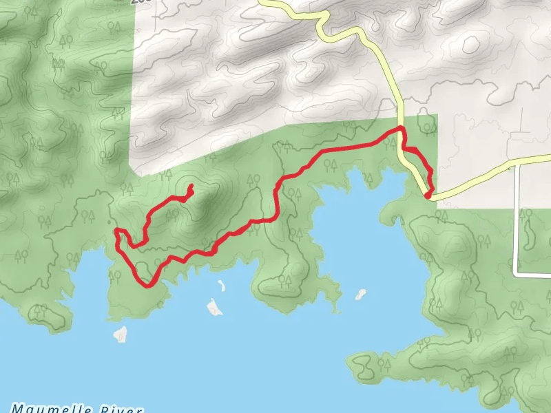 Ouachita Trail - Short from Lundsford Corner