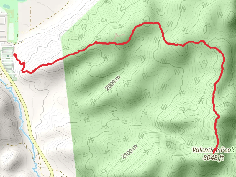 Valentine Peak Trail