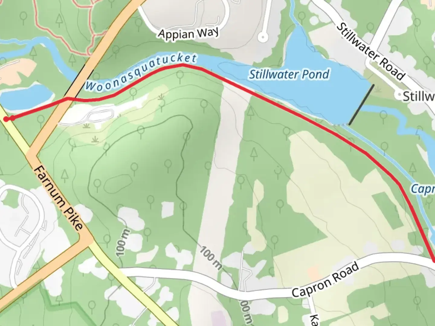 An image depicting the trail Stillwater Reservoir Trail and its surrounding area.