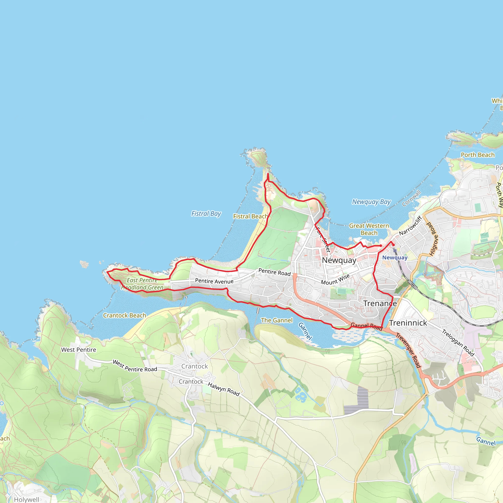 Surfin’ Safari Walk mobile static map