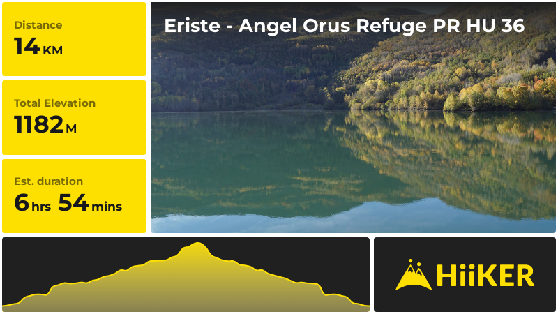 Eriste - Angel Orus Refuge PR HU 36 | Sahún | Spain