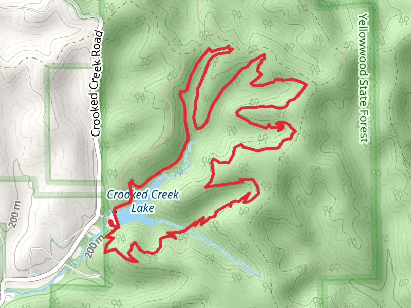 Crooked Creek Lake Loop