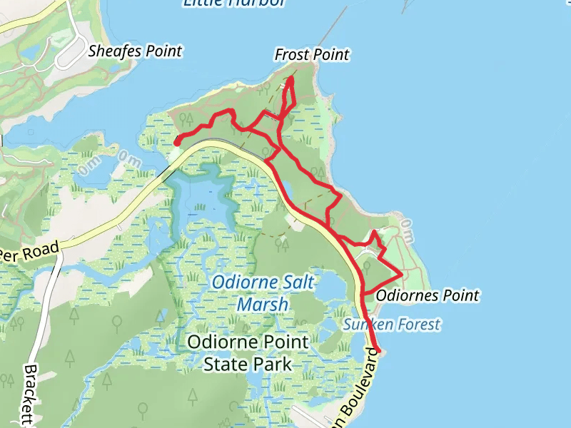 Odiorne Point State Park Loop