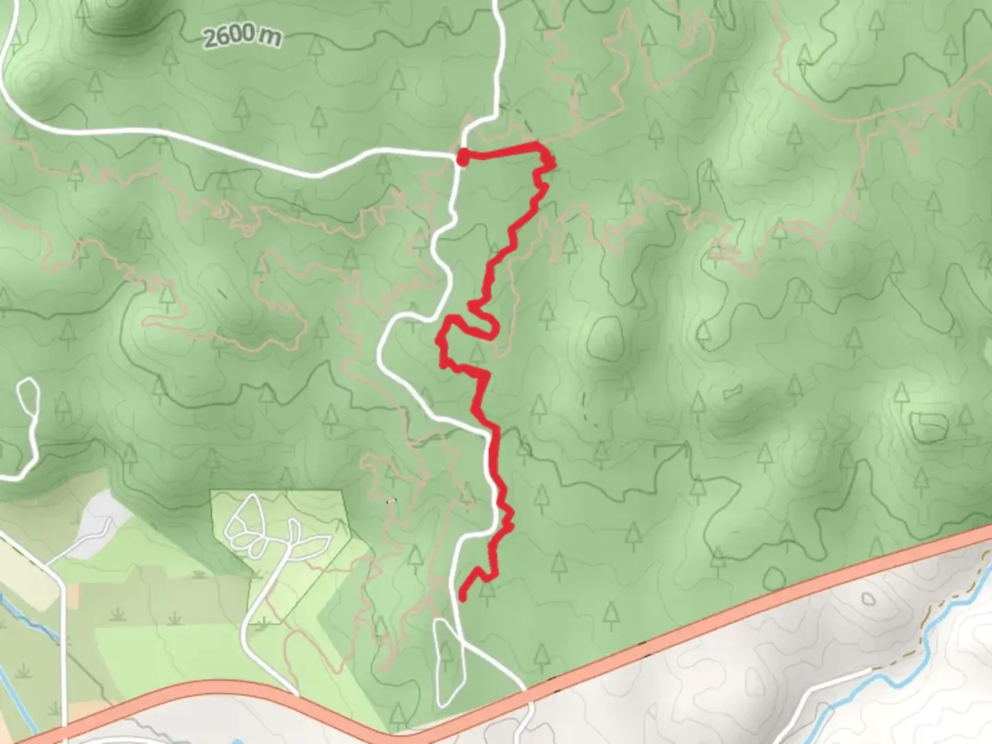 An image depicting the trail Django and its surrounding area.