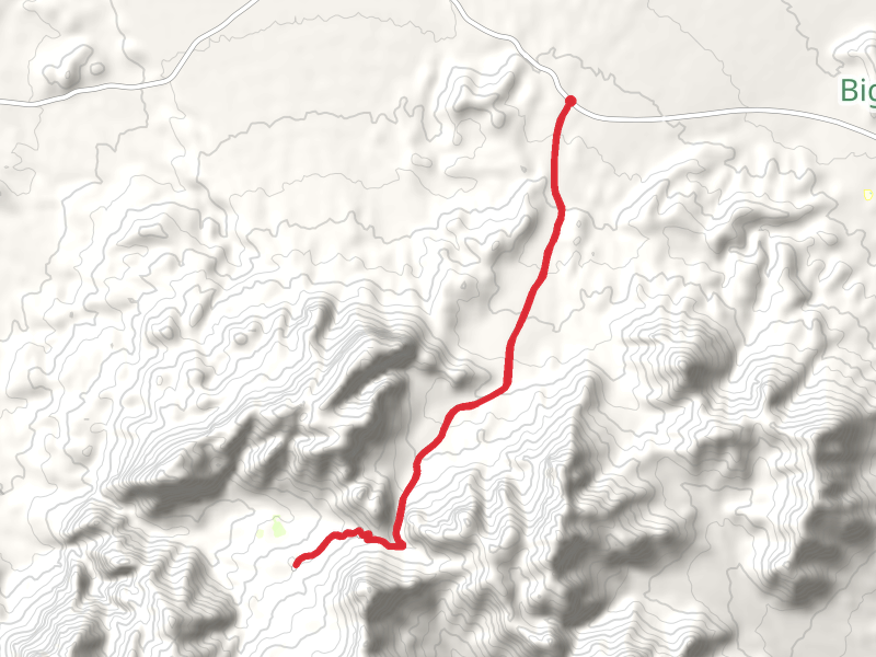 Chisos Basin Road Trail