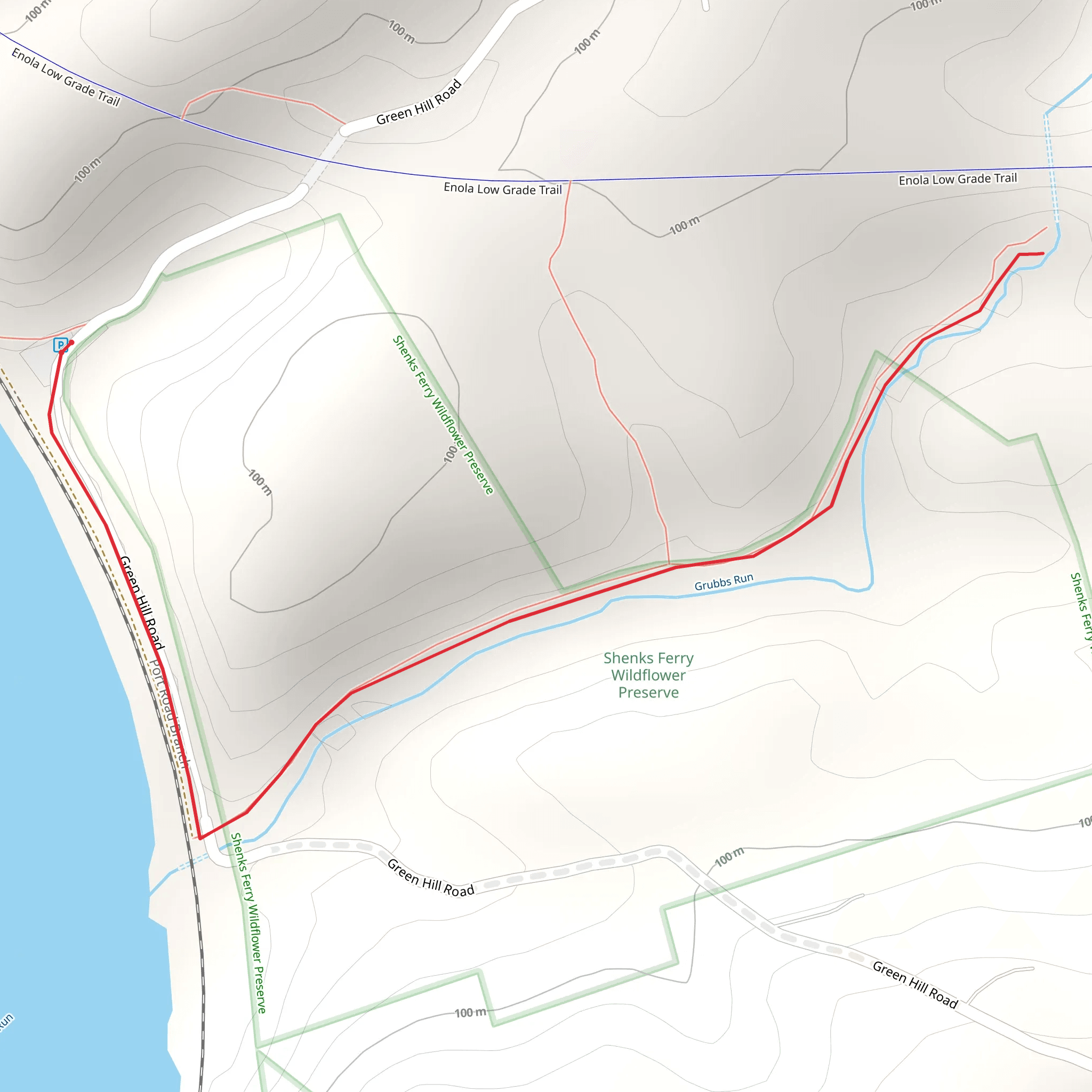 Grubbs Run via Green Hill Road Trail | Lancaster County | Pennsylvania