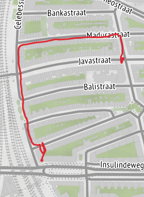 Amsterdam Wandelen mobile static map