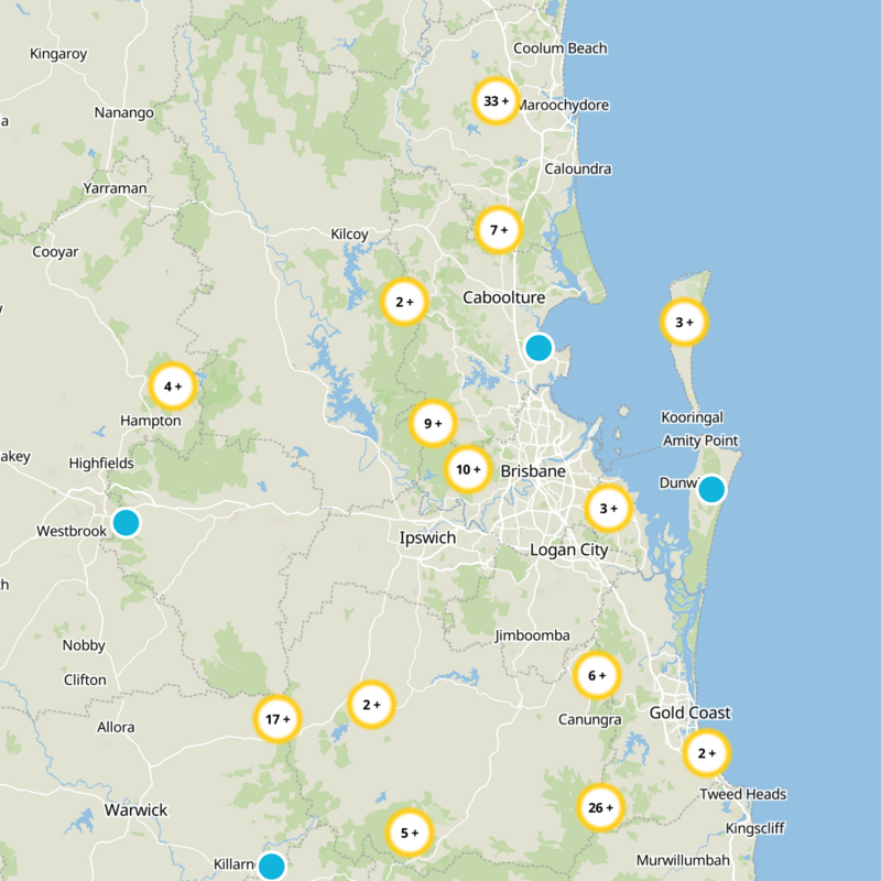 Moreton Bay Regional Static Map