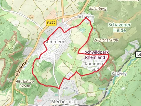 EifelSchleife Kommerner Fachwerkidylle and Kay Koenig Route