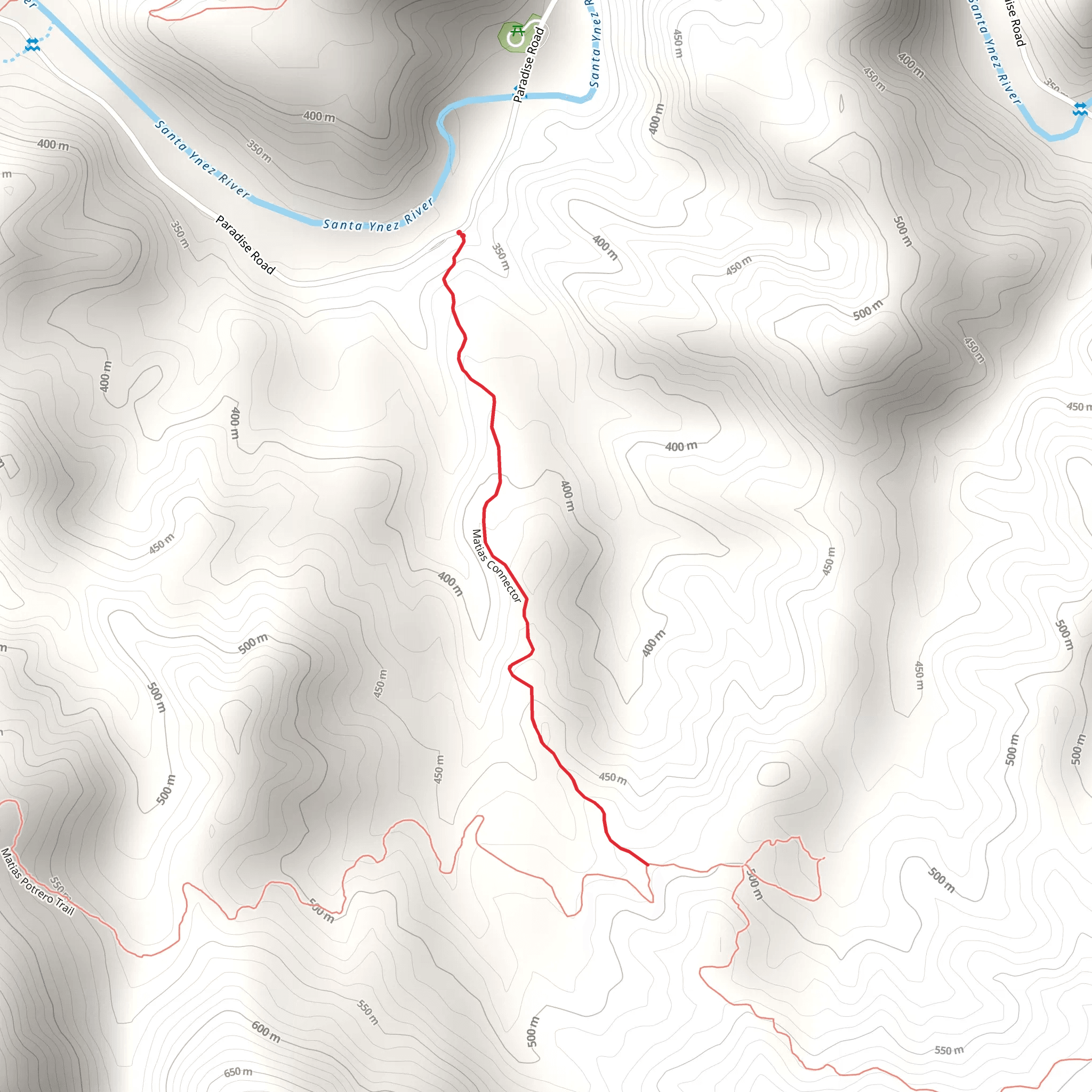 Matias Connector Trail mobile static map