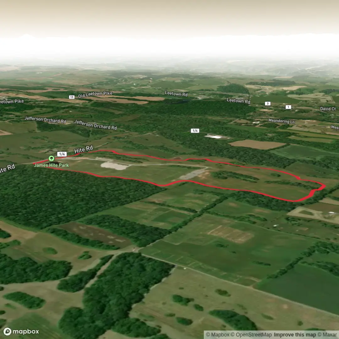 An image depicting the trail Hite Park Trail and its surrounding area.
