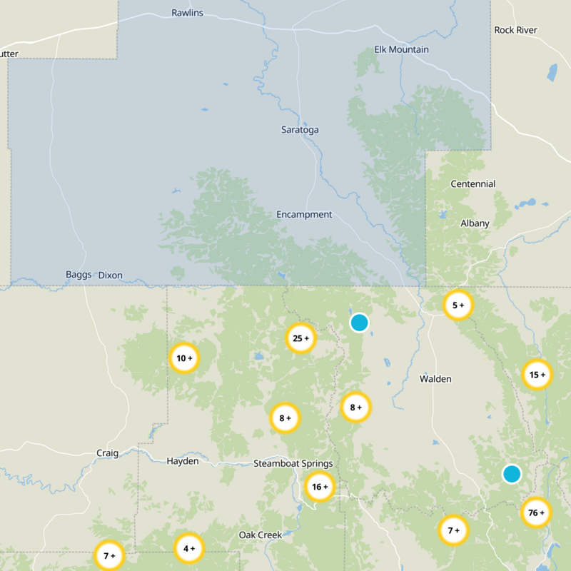 Carbon County Static Map