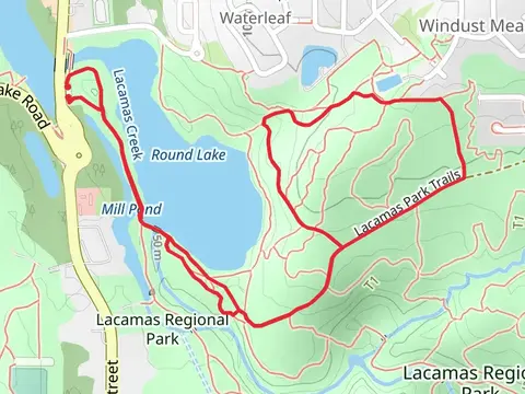 Round Lake via Lake to Lake Eastside Trail